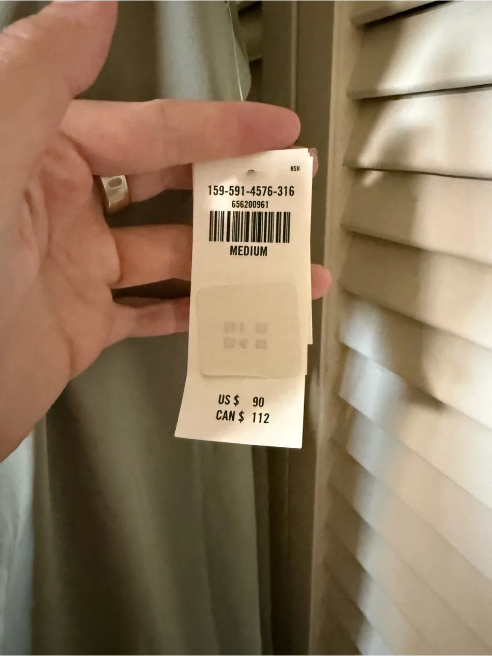 Abercrombie and Fitch Slip Maxi Dress in Sage Green